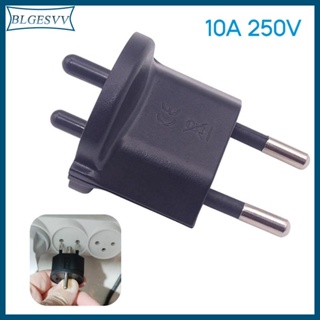 Blg อะแดปเตอร์ปลั๊ก EU 16A เป็น 10A 250V 3 Pin สําหรับเดินทาง