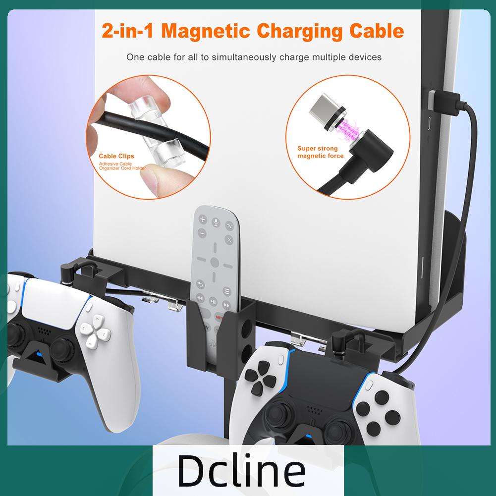 dcline-th-ชั้นวางของติดผนัง-ประหยัดพื้นที่-สําหรับเกมคอนโซล-ps-ชุดหูฟัง