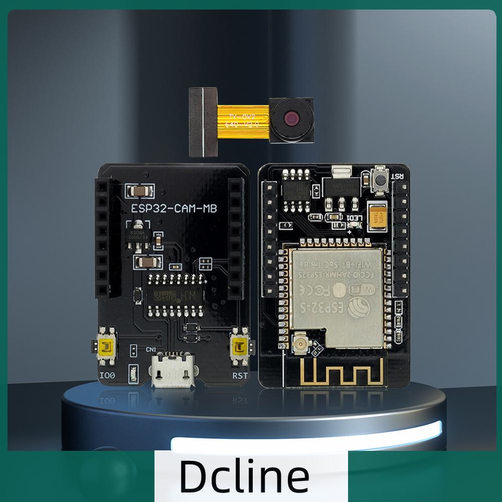 dcline-th-esp32-cam-esp32-บอร์ดพัฒนา-ch340g-wifi-โมดูลบลูทูธ-เข้ากันได้กับ-wifi