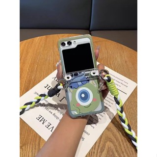 เคสมือถือ ลายการ์ตูนมอนสเตอร์ตาโต แบบพับได้ สําหรับ Samsung zflip5 flip5