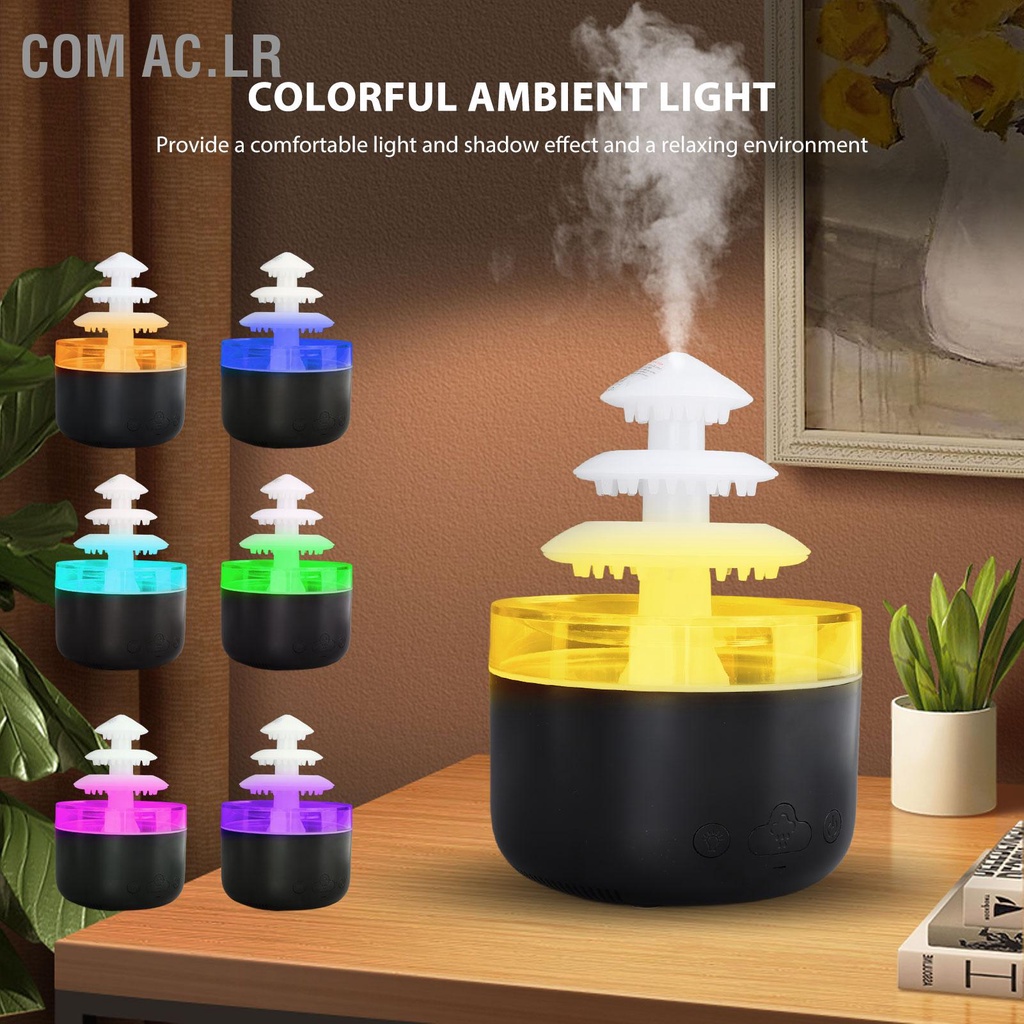 Com Ac.lr Aroma Diffuser 15.6W สีสัน Ambient Light แบบพกพาน้ำหอม ...