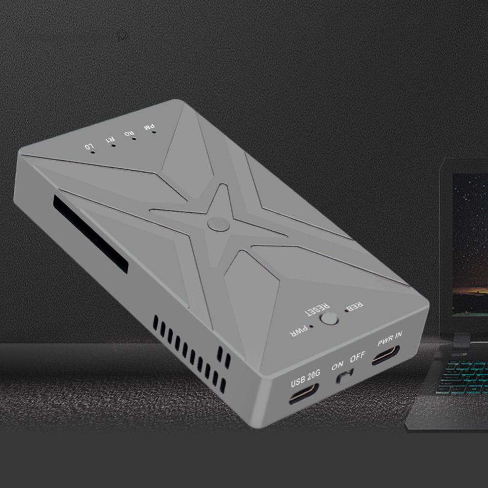 เคสฮาร์ดดิสก์ M.2 Nvme SSD RAID Dual Bay M2 SSD รองรับ M.2 Nvme SSD ...