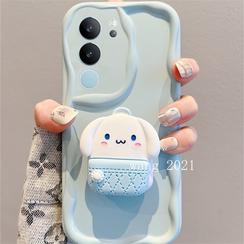 พร้อมส่ง-ใหม่-เคสโทรศัพท์มือถือแบบนิ่ม-ลายการ์ตูนน่ารัก-พร้อมที่ตั้งวางกระจก-สําหรับ-vivo-v29-5g-vivo-v29e-v29-pro-y27-y78-y36-5g-2023