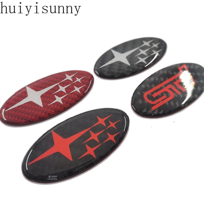 hys-สติกเกอร์คาร์บอนไฟเบอร์-ลายโลโก้-subaru-sti-สําหรับติดตกแต่งพวงมาลัยรถยนต์-subaru-1-ชิ้น