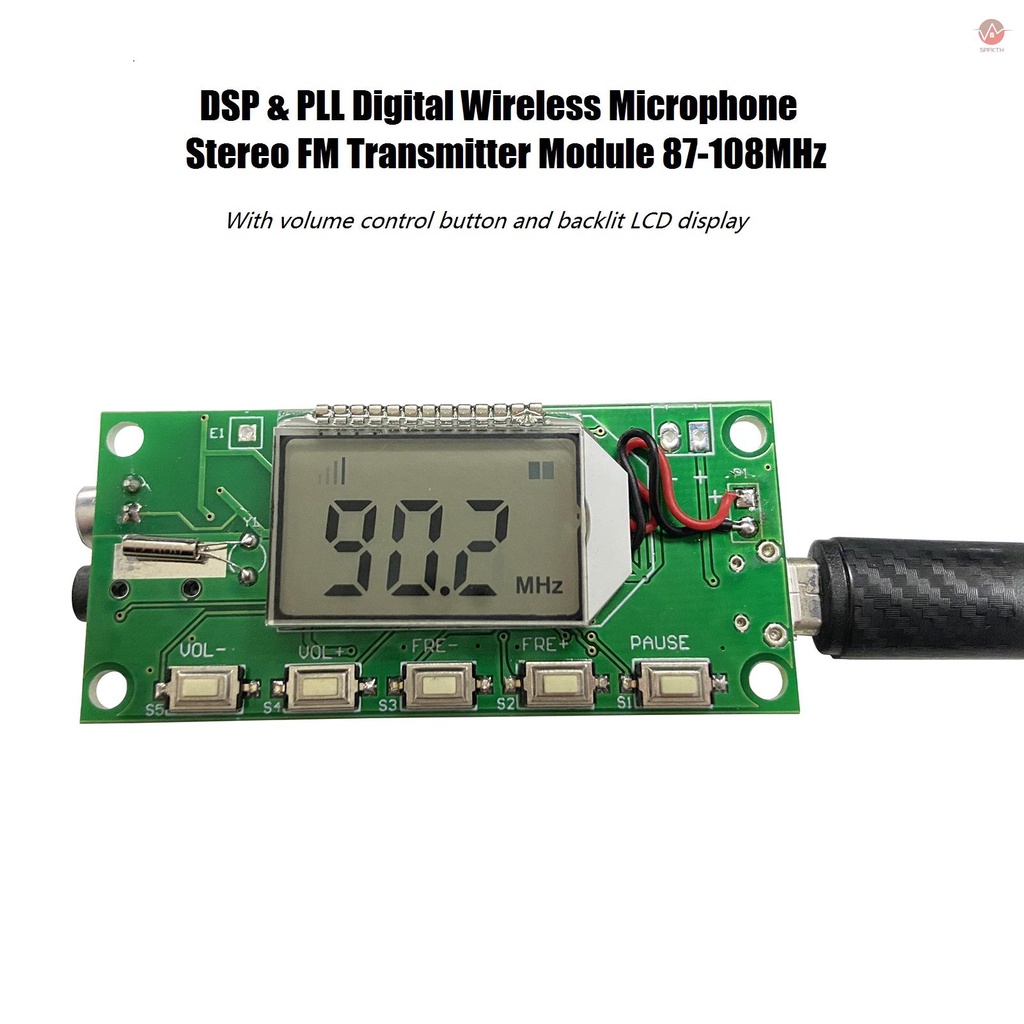 convenient-transmitter-module-for-dsp-amp-pll-digital-wireless-microphone-stereo-fm-transmission