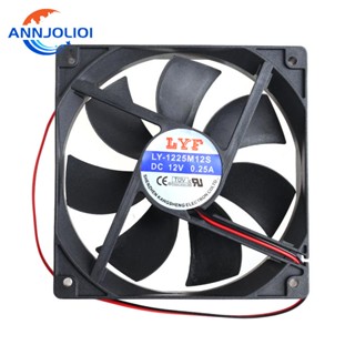 Ann พัดลมระบายความร้อน CPU 120x120x25 มม. 12V 2pin PWM