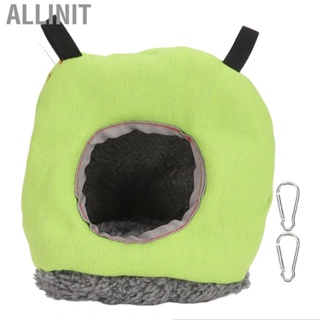 Allinit Warm Bird Hammock Round Foldable Soft  Winter Swing Bed for Parrot Budgie Lovebird