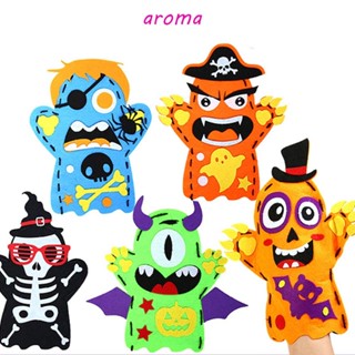 Aroma ชุดหุ่นมือ เกมปาร์ตี้ฮาโลวีน ของขวัญวันเกิด Diy สําหรับเด็ก