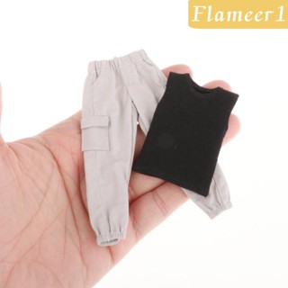 [flameer1] เสื้อกล้าม กางเกงคาร์โก้ สเกล 1/12 สําหรับผู้ชาย 6 นิ้ว