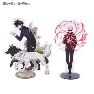 Blowgentlywind โมเดลฟิกเกอร์อะคริลิค รูปอนิเมะ Jujutsu Kaisen Gojo Satoru Itadori Yuji Fushiguro Megumi สําหรับตกแต่งบ้าน