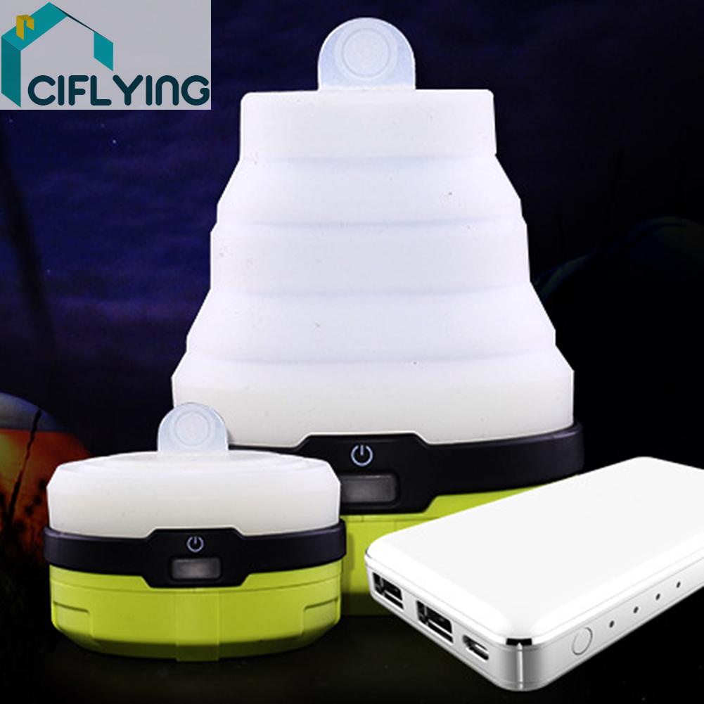 ciflys-th-หลอดไฟซิลิโคน-แบบพับได้-ชาร์จ-usb-3500mah-สําหรับตั้งแคมป์