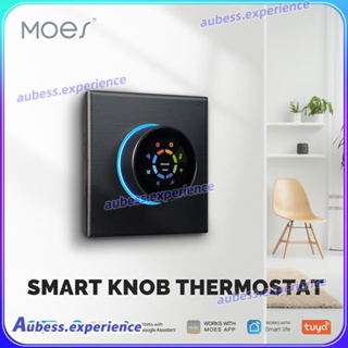 Smart WiFi Knob Thermostat - การควบคุมอุณหภูมิแบบประหยัดพลังงานที่สะดวก ใช้งานง่าย การควบคุมอุณหภูมิไร้สายที่สะดวกสบาย ความเชี่ยวชาญอย่างมีสไตล์