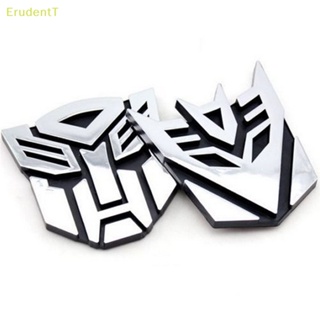 [ErudentT] สติกเกอร์โลโก้ Transformers 3D สําหรับติดตกแต่งรถยนต์ [ใหม่]