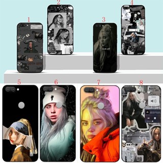 เคสโทรศัพท์มือถือแบบนิ่ม ลาย Billie Eilish น่ารัก สีดํา สําหรับ OPPO A16 2021 Reno 2 2Z 2F 3 4 4 Pro 4G H14