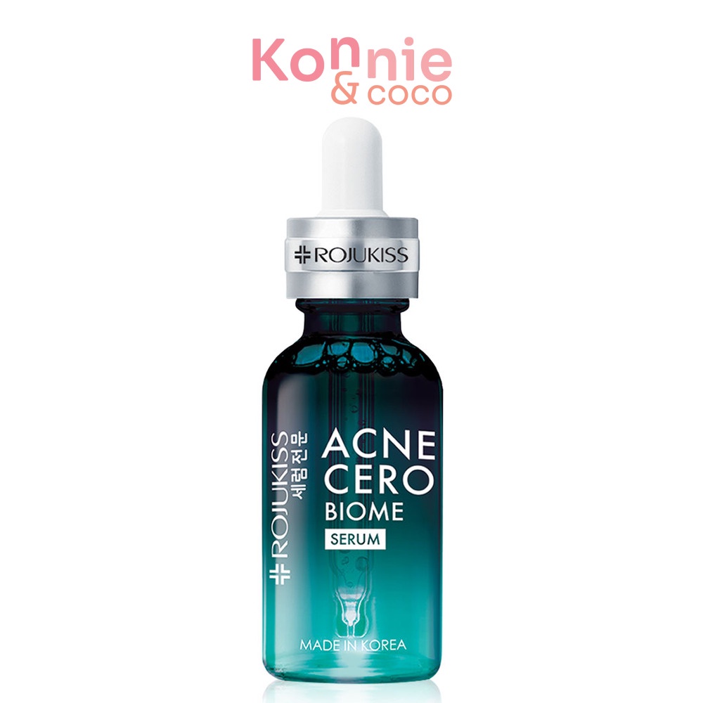 rojukiss-acne-cero-biome-serum-30ml-ผลิตภัณฑ์บำรุงผิวหน้าสำหรับผู้มีปัญหาสิว-ผิวมัน-รอยสิว-ไม่เป็นสิวง่ายอีก