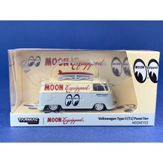 Volkswagen Type II T1 Panel Van Mooneyes Scale 1:64 ยี่ห้อ Tarmac x Schuco