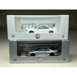 🔺Nissan GTR 400R R33 เปิดฝากระโปรงได้ Scale 1:64 ยี่ห้อ Focal Horizon