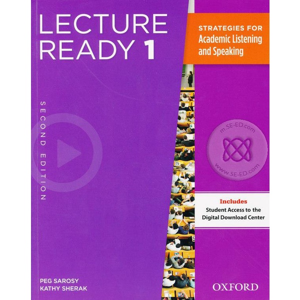 Se-ed (ซีเอ็ด) : หนังสือ Lecture Ready 2nd ED 1 : Student's Book (P ...