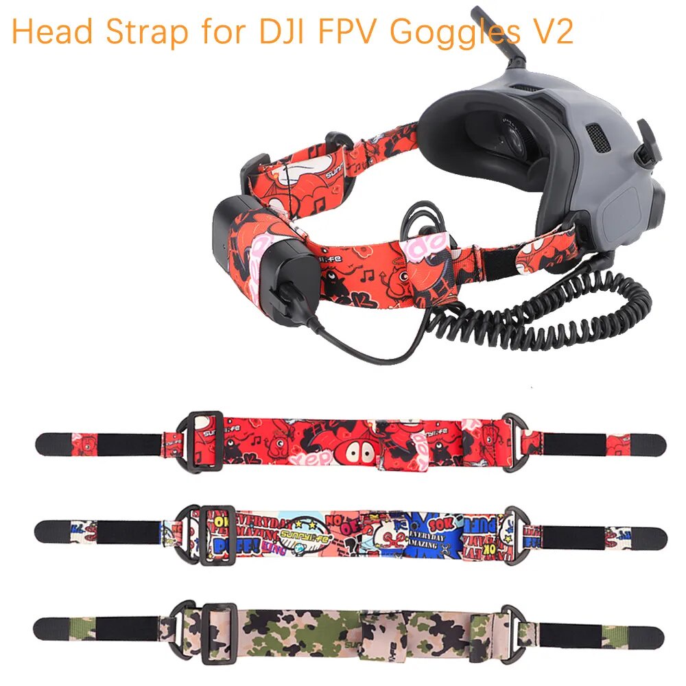 Dji goggles store head strap