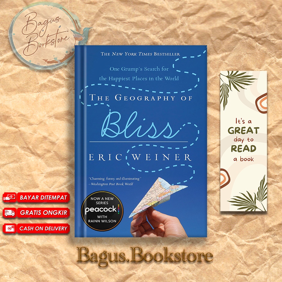 The Geography of Bliss หนังสือ เรื่อง One Grump's Search for the