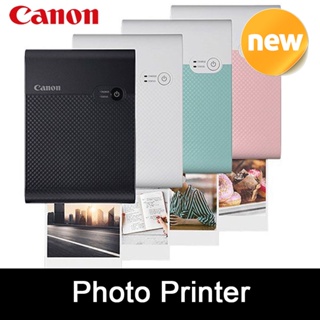 Canon QX10 Photo Printer Sticker Paper Selfie Square Using App Polaroid Picture