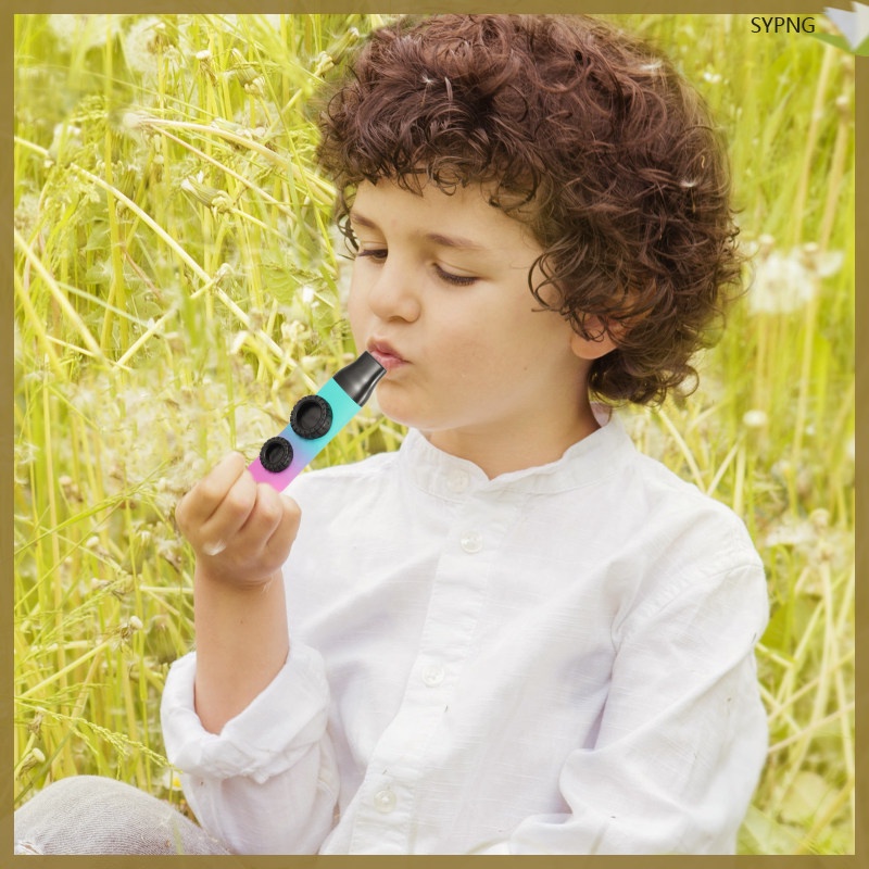 Kazoos เครื่องดนตรีฮาร์โมนิก้า ขลุ่ยสองรู ประสิทธิภาพสูง เรียนรู้ง่าย