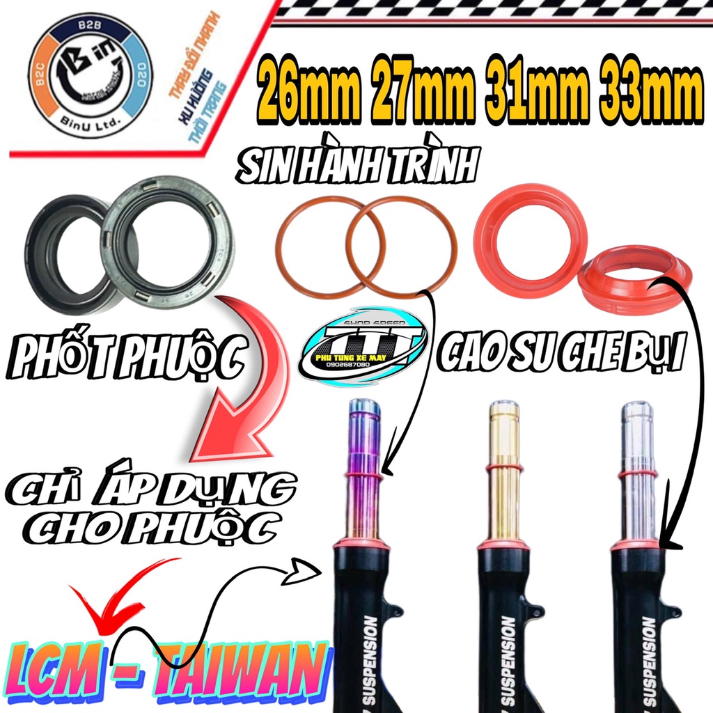 FORK - GLIDE RING TOP 32MM