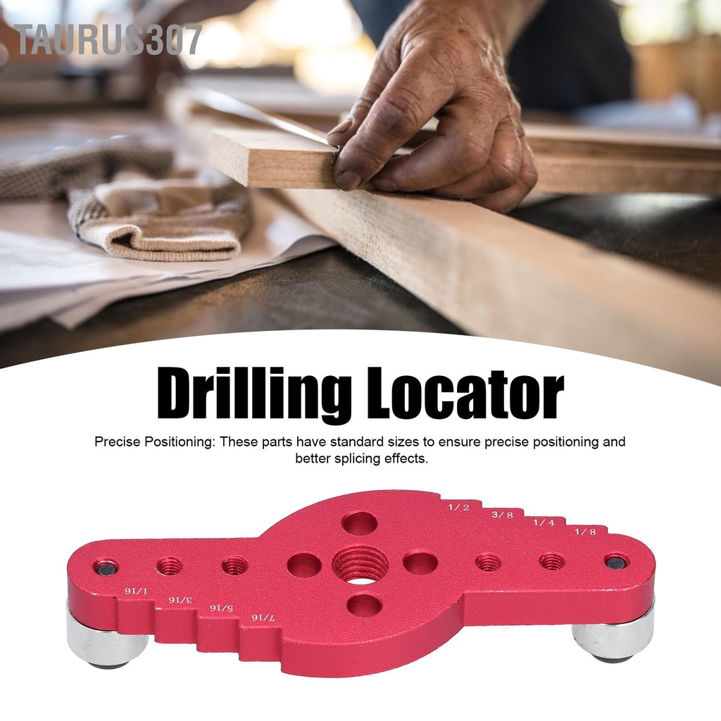 Taurus307 Dowelling เจาะ คู่มือ ชุด เจาะรู Bits Locator Jig งานไม้ ...