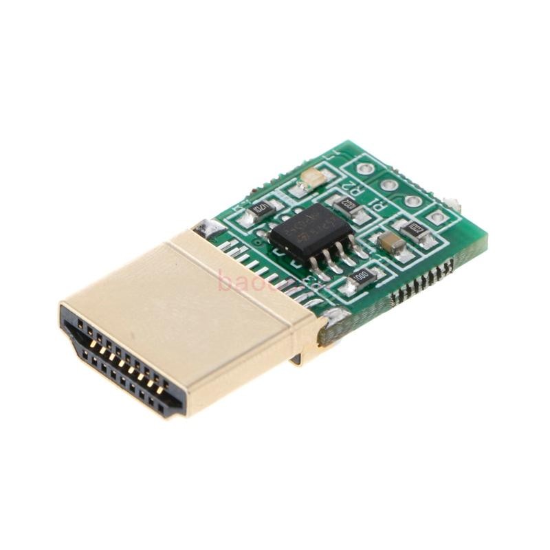 Bdw 4K DDC EDID Dummy Plug EDID จอแสดงผล Cheat Virtual Plug Dummy ...