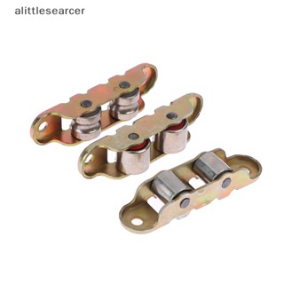 Alittlesearcer รอกล้อคู่ โลหะ แบบแบน ร่อง 80 ประเภท อุปกรณ์เสริม สําหรับประตู หน้าต่าง บานเลื่อน