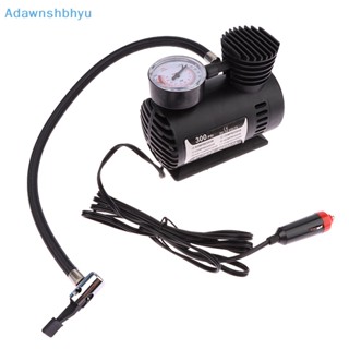 Adhyu เครื่องปั๊มลมยางรถยนต์ แบบพกพา 12V 300psi 15LPM TH