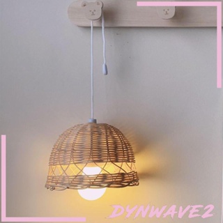 [Dynwave2] โคมไฟระย้าหวาย สไตล์โบโฮ สร้างสรรค์ สําหรับตกแต่งห้องครัว ห้องนอน ห้องรับประทานอาหาร ร้านอาหาร