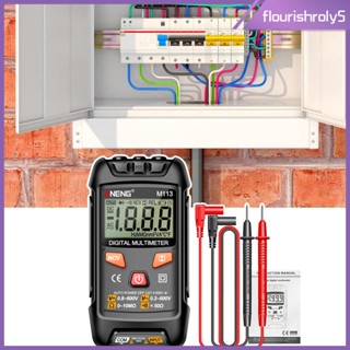 [Flourishroly5] เครื่องทดสอบมัลติมิเตอร์ไฟฟ้า ป้องกันการไหม้ สําหรับงานช่างไม้