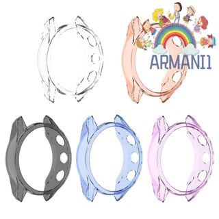 [armani1.th] เคสนาฬิกาข้อมือ TPU ป้องกันรอยขีดข่วน สําหรับ Garmin Approach S62