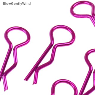 Blowgentlywind คลิปบอดี้ สเตนเลส R Pin สําหรับรถบังคับ Redcat HSP 1/10 BGW 10 ชิ้น