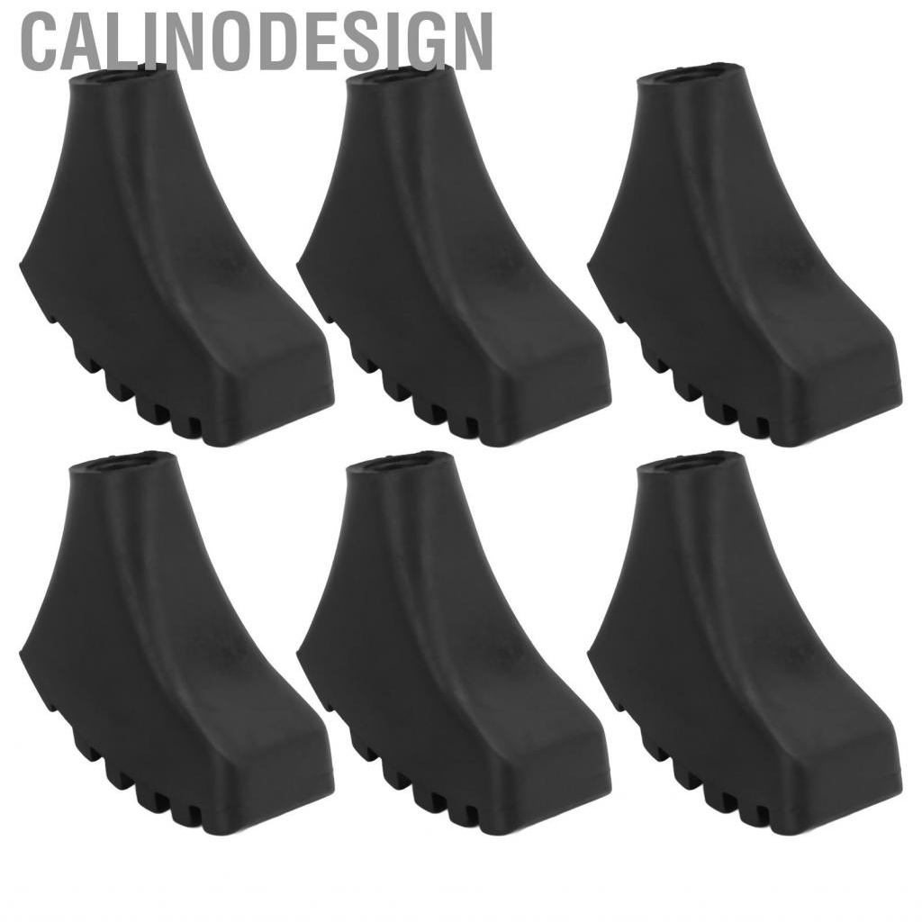 Calinodesign Trekking Pole Tips Protectors Durable Walking Sticks for