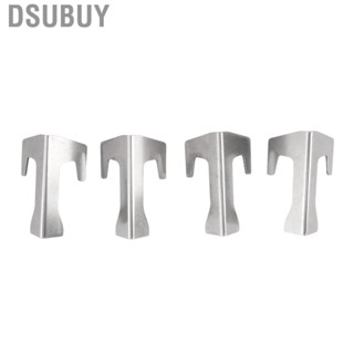 Dsubuy 4 PCS Grill Heat  Spacers Easy To Install Rustproof Universal Stainless