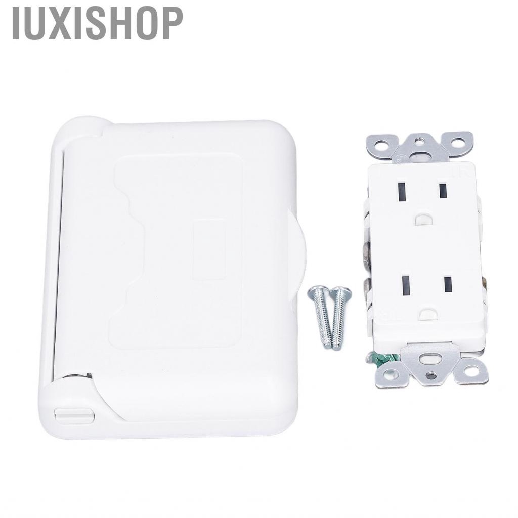 Outdoor Power Outlet Duplex Design Simple Wiring 15A 125VAC