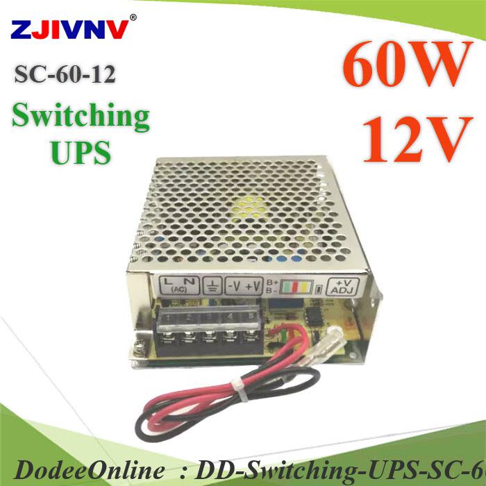 switching-ups-sc-60-12-สวิทชิ่ง-พาวเวอร์ซัพพลาย-60w-ac-220v-เป็น-dc-12v-ต่อแบตเตอรี่สำรองไฟ-dd
