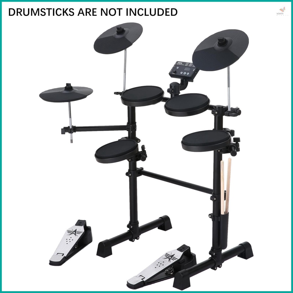 AROMA Electronic Drum Set for Adults 8 Piece Kit with 144 Sounds, Hi
