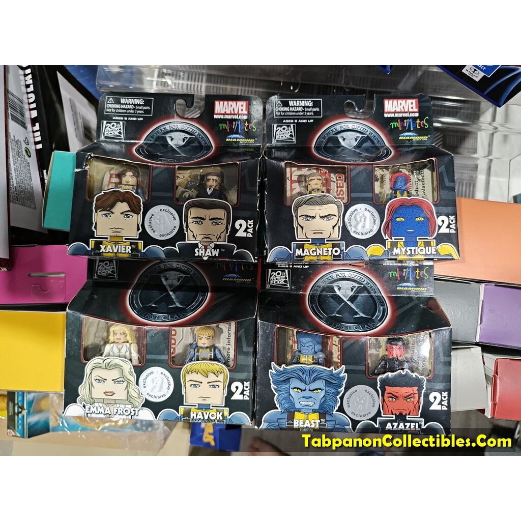 Minimates Marvel X-Men Movie First Class Set of 4 box | Shopee Thailand