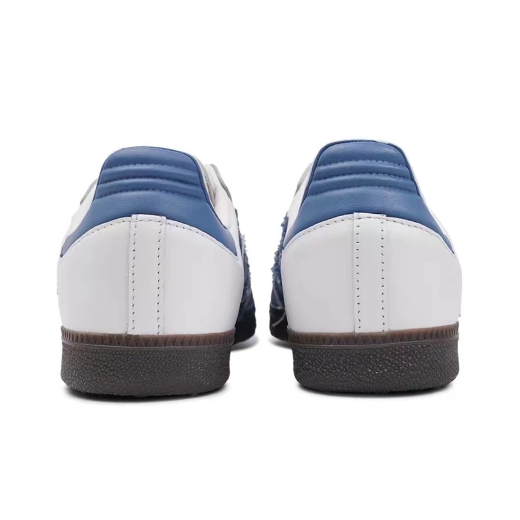 Adidas Originals Samba Berry ตัดเย็บผ้ายีนส์สไตล์มินิมอลกันลื่นสำหรับ ...