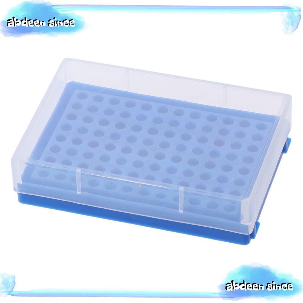 Abdeensince 2 ชิ้น PCR Tube Rack, Blue PP Microcentrifuge Tubes Rack ...