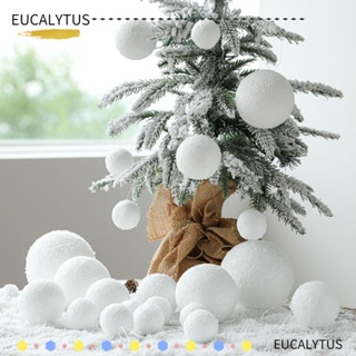 Eutus จี้ลูกบอล DIY สําหรับตกแต่งปาร์ตี้คริสต์มาส 6 ชิ้น ต่อชุด