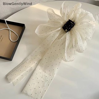 Blowgentlywind กิ๊บติดผม รูปก้อนเมฆ ประดับพลอยเทียม แฟชั่นแฟรี่ สําหรับผู้หญิง 1 ชิ้น BGW