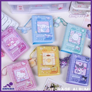 Sanrio CutieรวบรวมหนังสือพวงกุญแจPhotocardอัลบั้มKpop Photocard Binder Idol Photocards Instax Lomo Cardอัลบั้ม-AME1