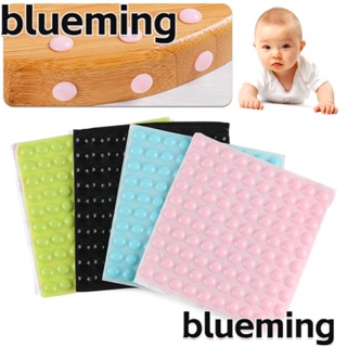 Blueming2 แผ่นยางซิลิโคน กันกระแทก สําหรับเฟอร์นิเจอร์ ห้องน้ํา 100 ชิ้น ต่อแผ่น