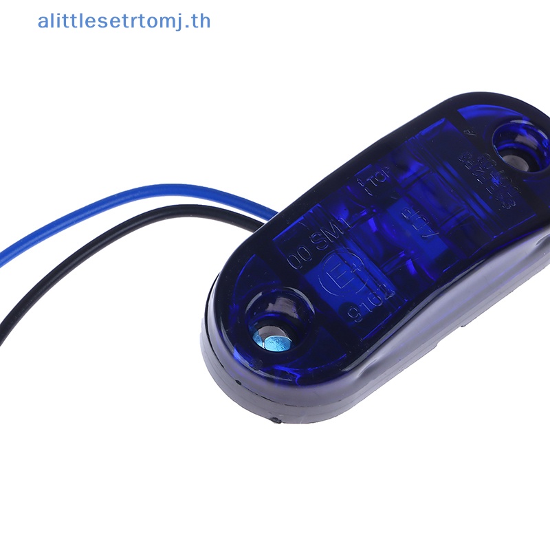 alittlese-ไฟสัญญาณ-led-2-ดวง-12v-24-สําหรับติดด้านข้างรถบรรทุก-รถพ่วง