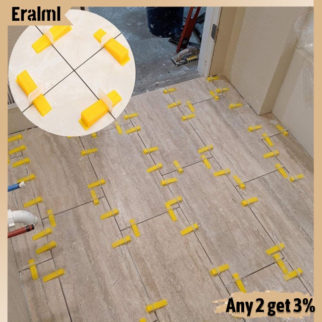 eralml-100-ชิ้น-เซต-แคลมป์กระเบื้อง-ระบบปรับระดับกระเบื้อง-ชุดกระเบื้อง-ปูพื้น-ผนัง-เครื่องมือก่อสร้าง