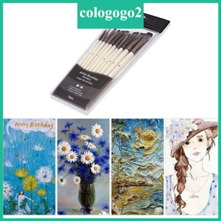 Cologogo2 แปรงหวีไนล่อน อเนกประสงค์ สําหรับศิลปินวาดภาพสีน้ํามัน